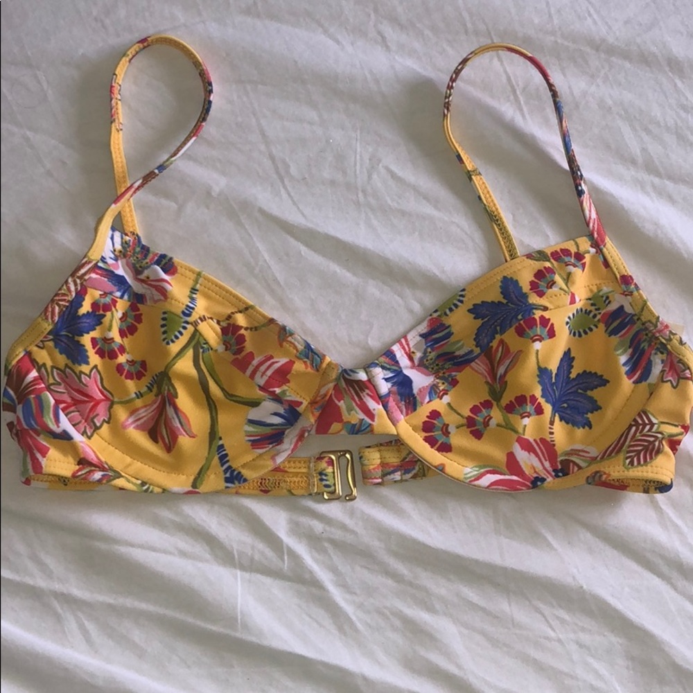 L Space Bikini flower top